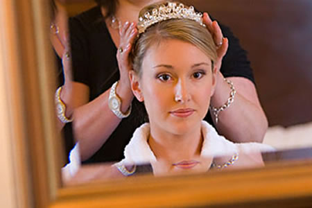 Wedding hair & make-up for Wedding at Ham, Richmond, Greater London